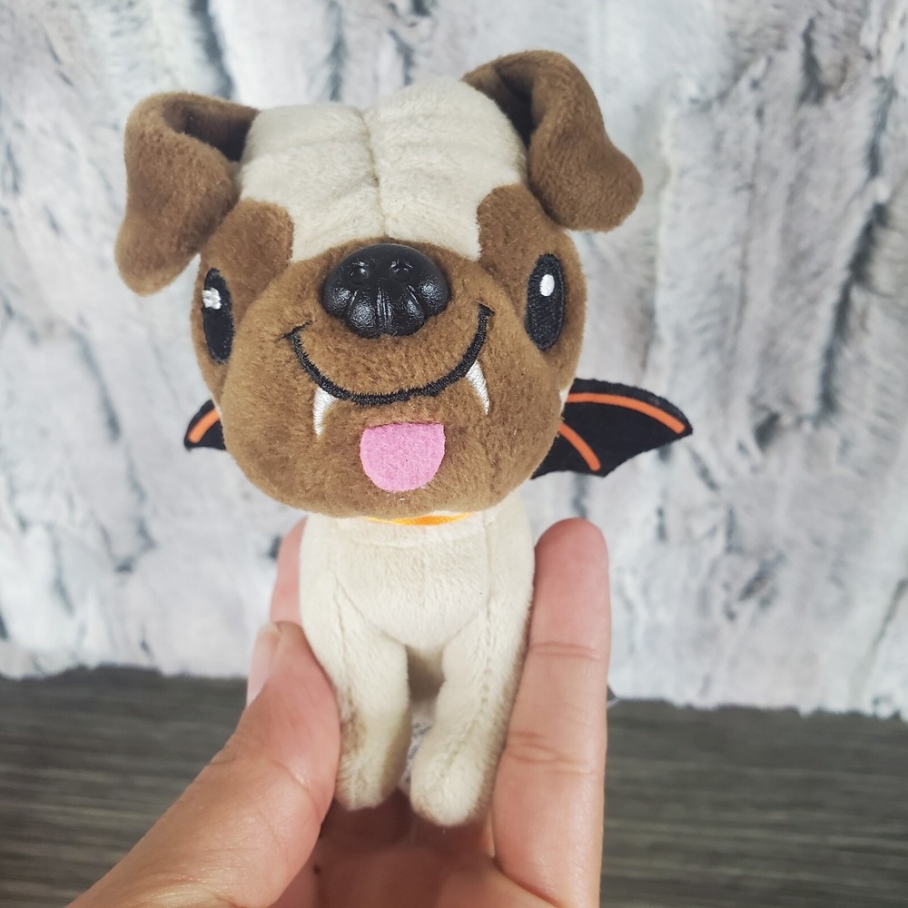 Hallmark Halloween Puppy Dog Vampire Costume Bat Mini Plush Toy‎ Dracula